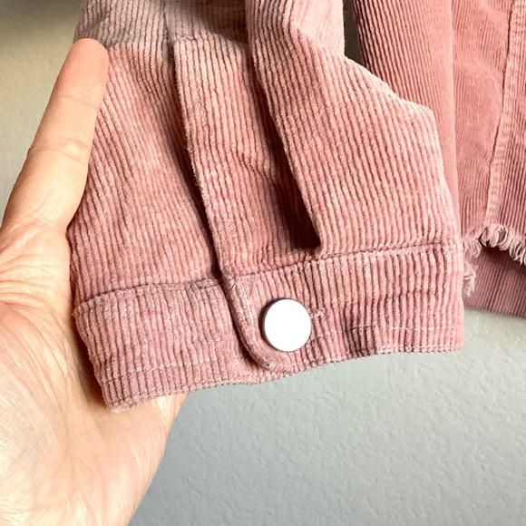 \Altar’d State\• Pink Corduroy Jacket - Picture 7 of 14